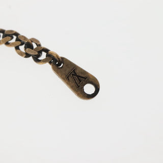 Louis Vuitton LV Wood Pendant Necklace Metal