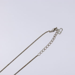 Christian Dior CD Logo necklace Metal