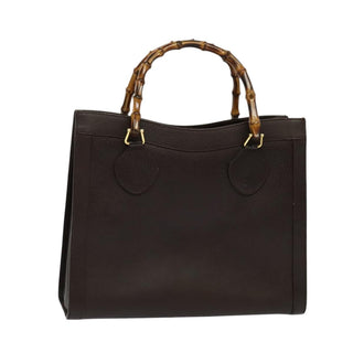 Gucci Bamboo Handle Tote Leather