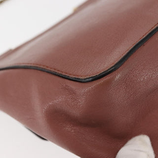 Chloe Elsie Chain Shoulder Bag Leather