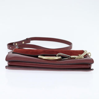 Chloe Faye Shoulder Bag Leather and Suede