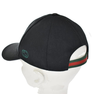 Gucci Web Baseball Cap GG Canvas