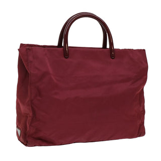 Prada Grommet Lock Flap Chain Shoulder Bag Leather