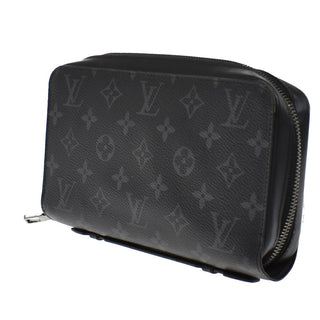 Louis Vuitton Zippy XL Monogram Eclipse Leather