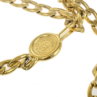 Chanel CC Logo Elastic Belt Leather