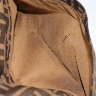 Fendi Chef Zip Crossbody Bag Zucca Canvas