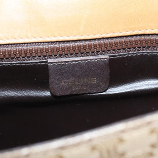 Celine Macadam Shoulder Bag Canvas
