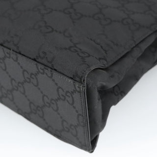 Gucci Vintage Bamboo Handle Tote GG Nylon