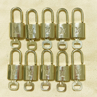 Louis Vuitton Cadenas Bag Charm Gold-plated