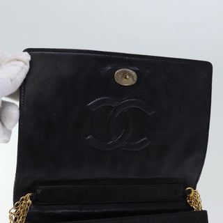 Chanel Vintage Full Flap Shoulder Bag Quilted Satin