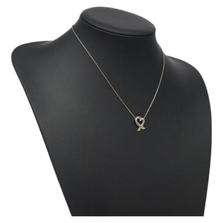 Tiffany & Co. Paloma Picasso Loving Heart Pendant Necklace Silver 925