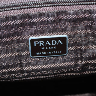 Prada Vintage Zip Tote Tessuto