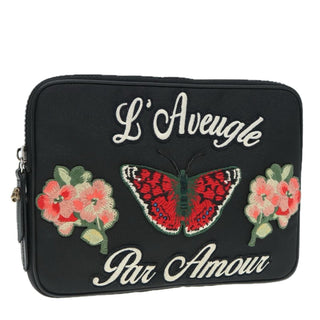 Gucci Tablet Case L'aveugle Par Amour Nylon