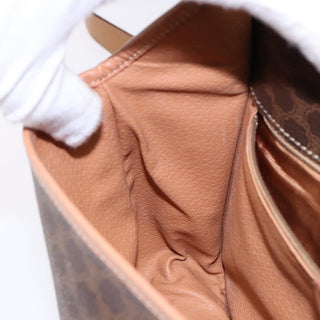 Celine Vintage Macadam Shoulder Bag Canvas