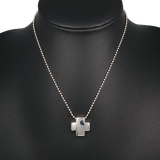Tiffany & Co. Roman Cross Necklace Silver
