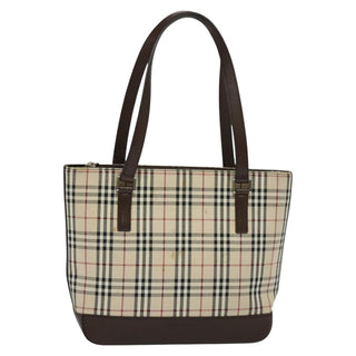 Burberry Nova Check Tote canvas check pattern