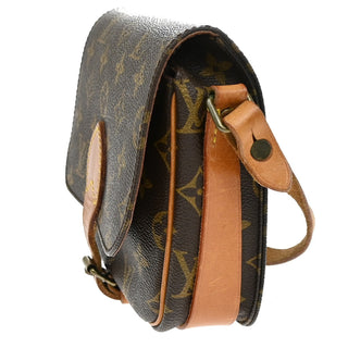 Louis Vuitton Cartouchiere Handbag Monogram Canvas