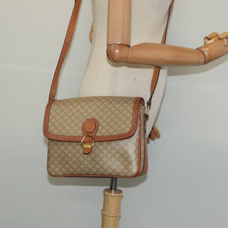 Celine Macadam Shoulder Bag PVC Leather