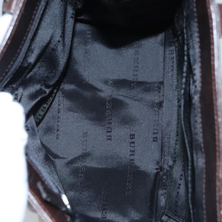 Burberry Nova Check Tote Canvas and Leather