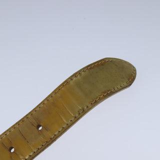 Louis Vuitton Buckle Belt Mahina Leather