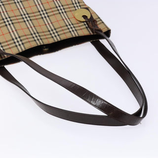 Burberry Nova Check Tote canvas check pattern