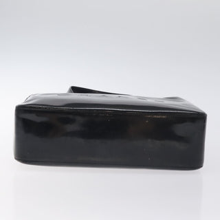 Chanel Vintage Embossed Logo Shoulder Bag Patent