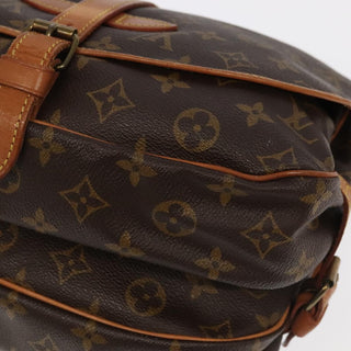 Louis Vuitton Saumur Handbag Monogram Canvas