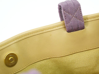 Salvatore Ferragamo Gancini Shoulder Bag Canvas