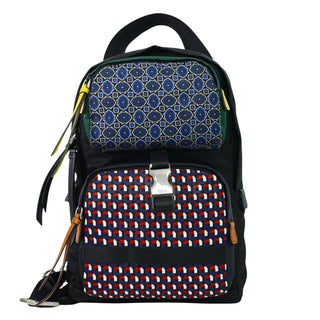 Prada Sling Backpack Printed Tessuto