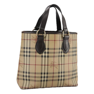 Burberry Onslow Tote Haymarket Coated Canvas