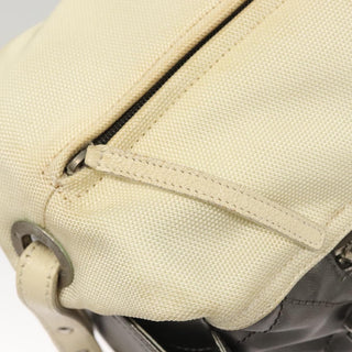 Chanel Biarritz Hobo Quilted Coated Canvas