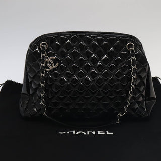 Chanel Bubble Just Mademoiselle Bag Cuir verni