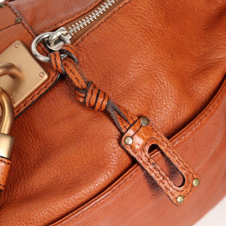 Chloe Paddington Lock Hobo Leather