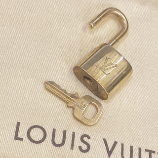 Louis Vuitton Cadenas Bag Charm Gold-plated