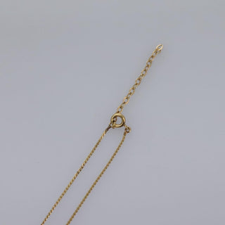 Christian Dior CD Pendant Necklace Gold-plated