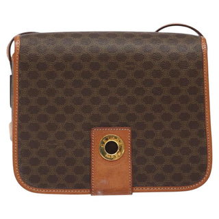 Celine Macadam Shoulder Bag PVC Leather