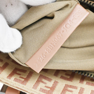 Fendi Shopping Tote Zucca Coated Canvas