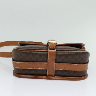 Celine Macadam Shoulder Bag PVC Leather