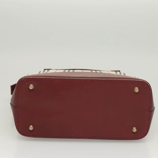 Burberry Nova Check Tote canvas check pattern