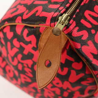 Louis Vuitton Speedy Handbag Limited Edition Monogram Graffiti
