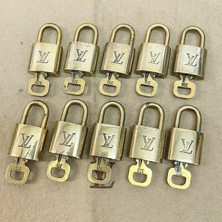 Louis Vuitton Cadenas Bag Charm Gold-plated
