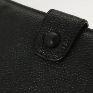 Chanel Vintage CC Bifold Wallet Leather