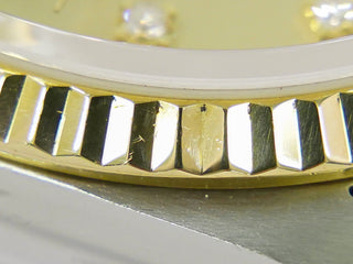 Rolex Datejust Automatic Watch Stainless Steel and Yellow Gold