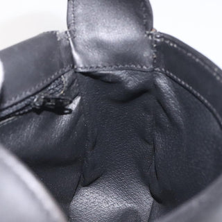 Celine Vintage Circle Logo Crossbody Bag Leather