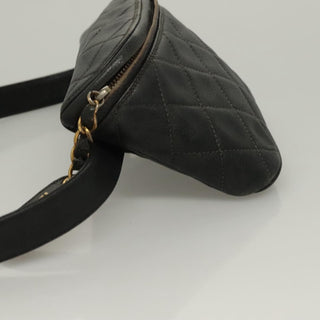 Chanel CC Charm Belt Bag Quilted Caviar