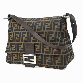 Fendi Mamma Baguette Zucca canvas