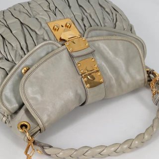 Miu Miu Coffer Hobo Matelasse Leather