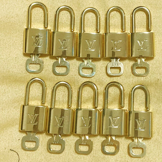 Louis Vuitton Cadenas Bag Charm Gold-plated