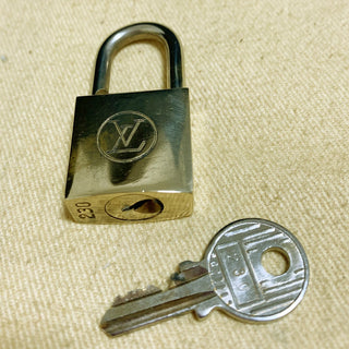 Louis Vuitton Cadenas Bag Charm Gold-plated