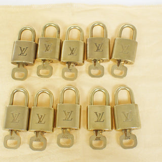 Louis Vuitton Cadenas Bag Charm Gold-plated